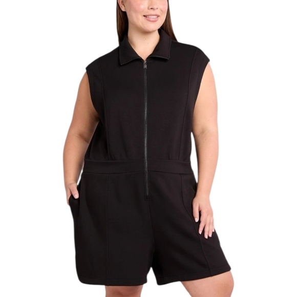 Avia Pants - NWT Avia Black Avia XL Romper Pockets